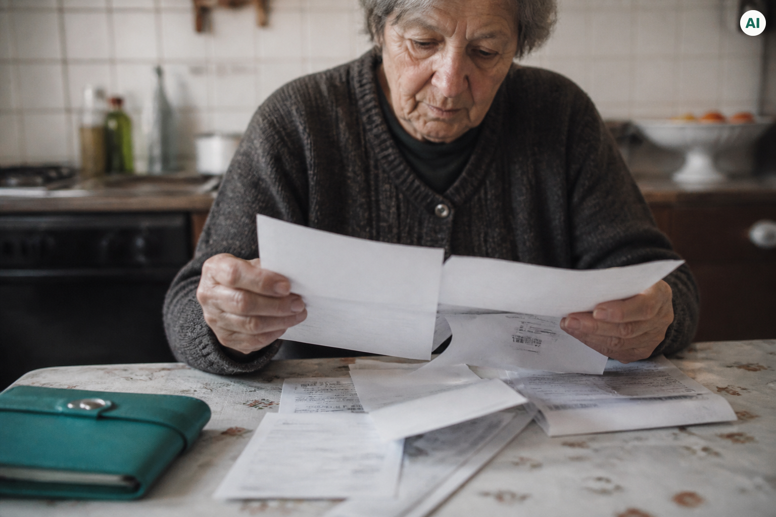 Illustrazione: Chi può chiedere l'addebito sulla pensione? — immagine generata con IA